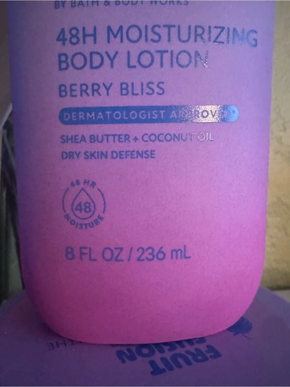 Bath & Body Works Fruit Fusion Berry Bliss Body Care Set - Lavender & Pink